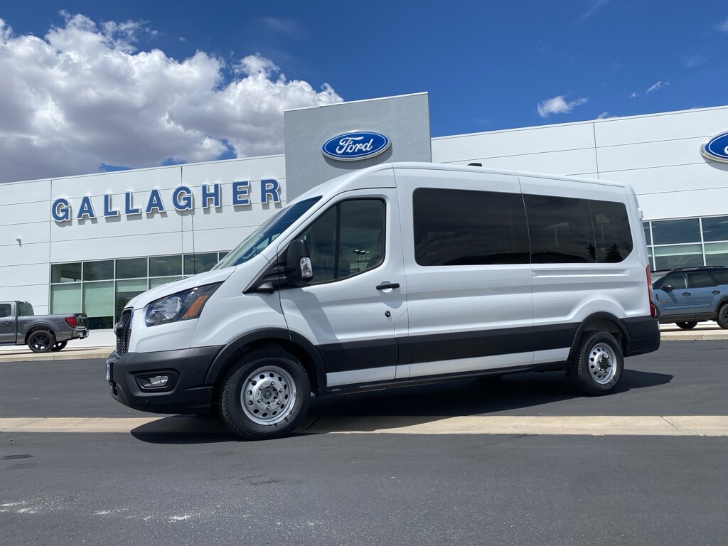 New 2026 Ford Transit Commercial Passenger Van XL Wagon Medium Roof Van
