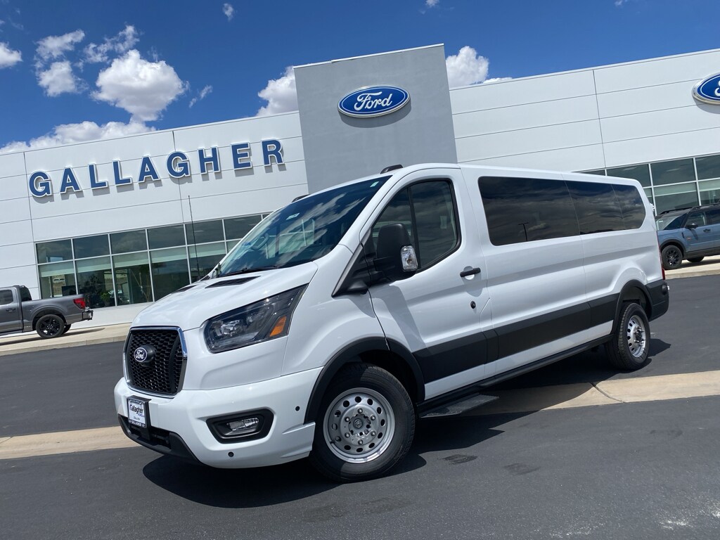New 2026 Ford Transit Commercial Passenger Van XLT Wagon Low Roof Van