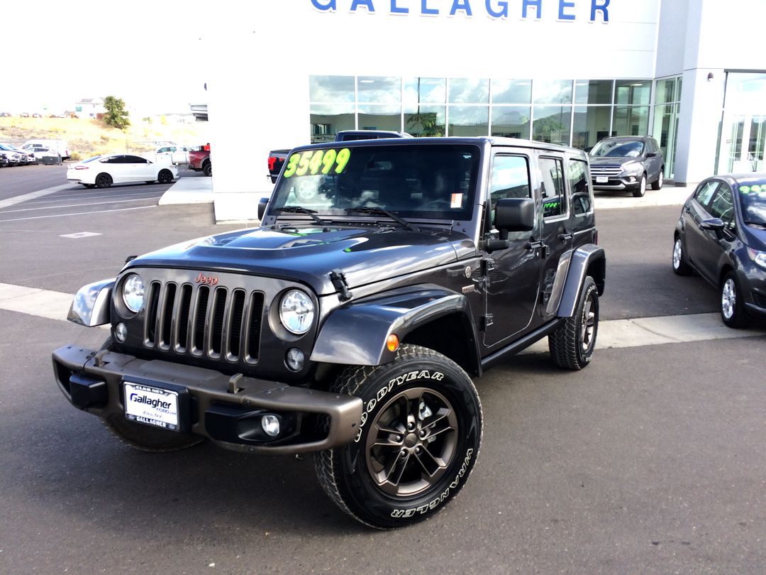 Used 2016 Jeep Wrangler JK Unlimited Sahara SUV V6, ; FFV; DOHC For Sale in  Elko, NV