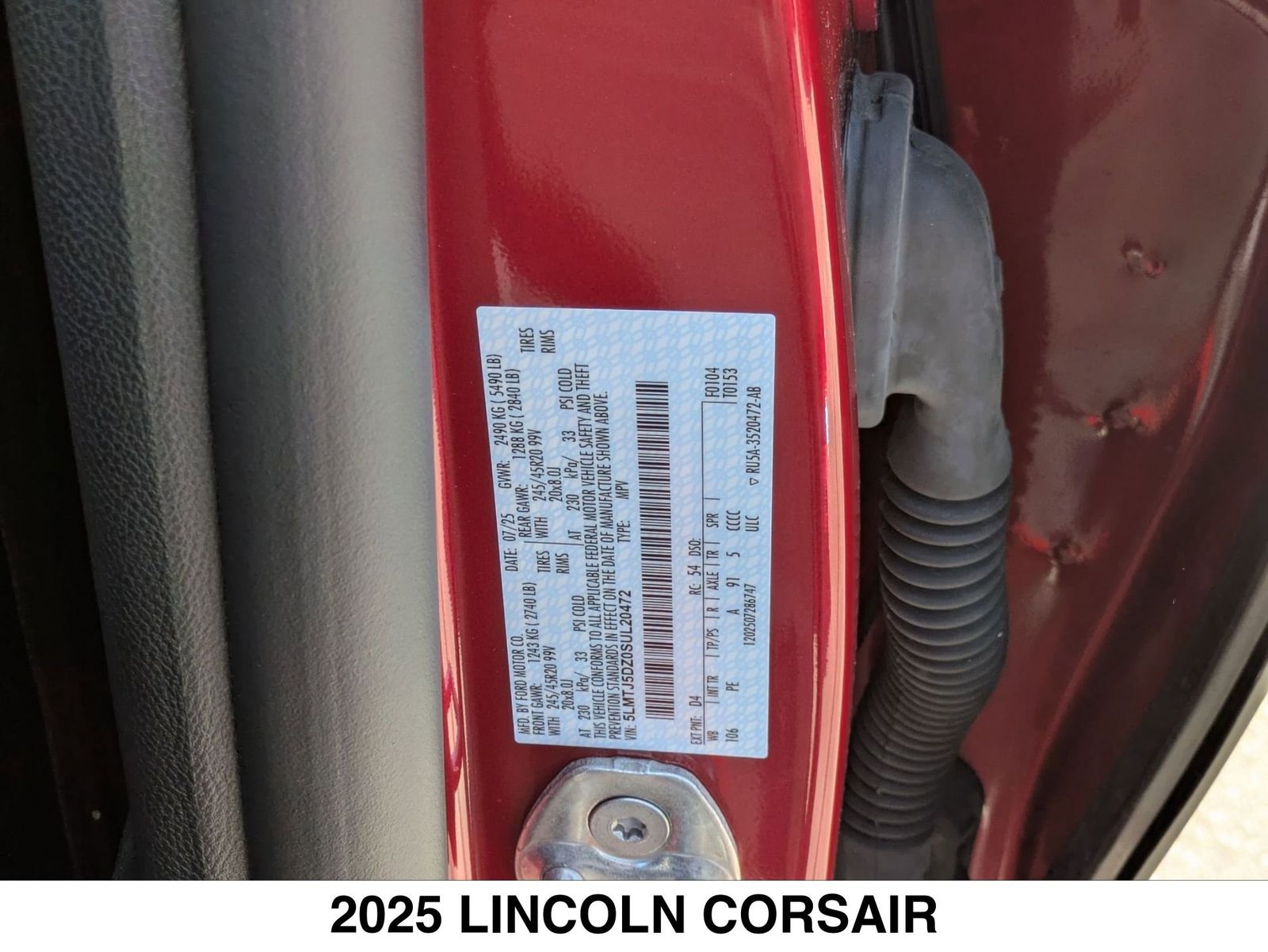 2025 Lincoln Corsair Grand Touring - Photo 15