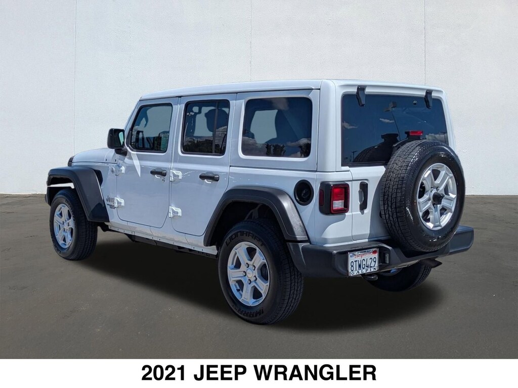 Used 2021 Jeep Wrangler Unlimited Sport S 4x4 Sport Utility