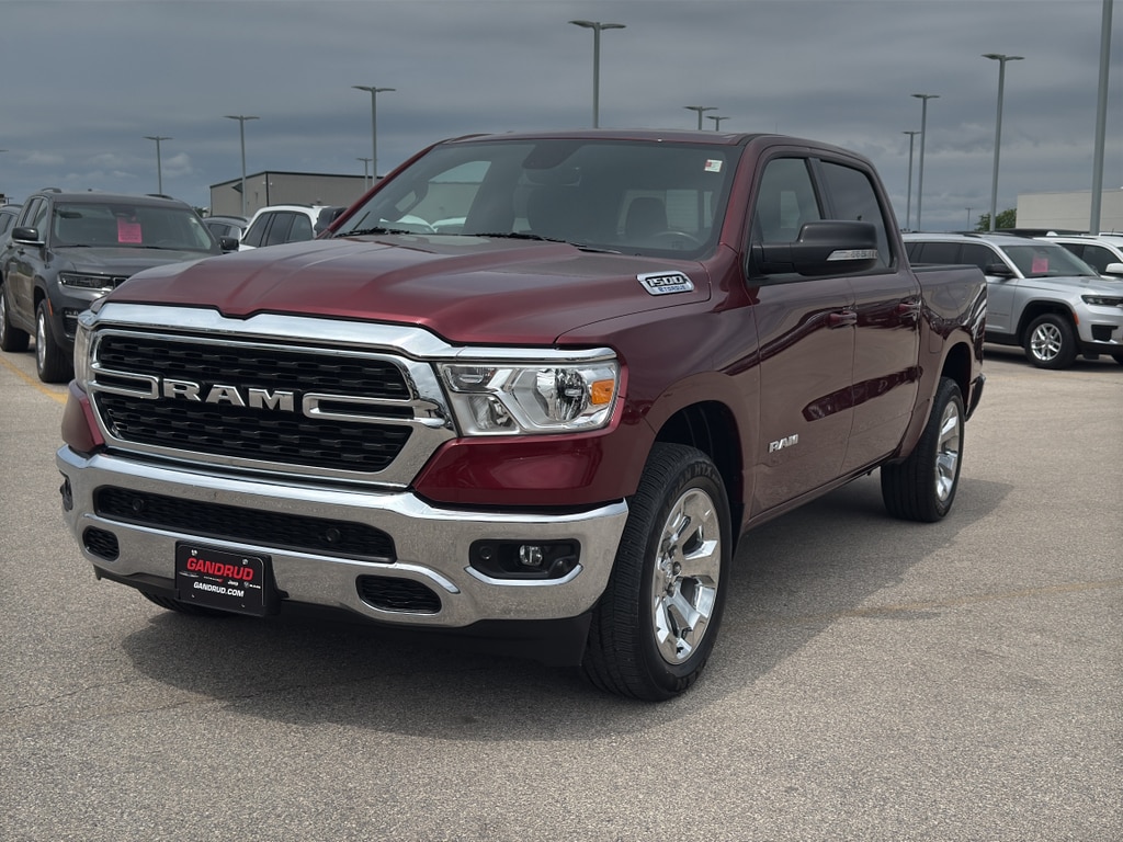 Used 2022 RAM Ram 1500 Pickup Big Horn/Lone Star with VIN 1C6RRFFG7NN420120 for sale in Green Bay, WI