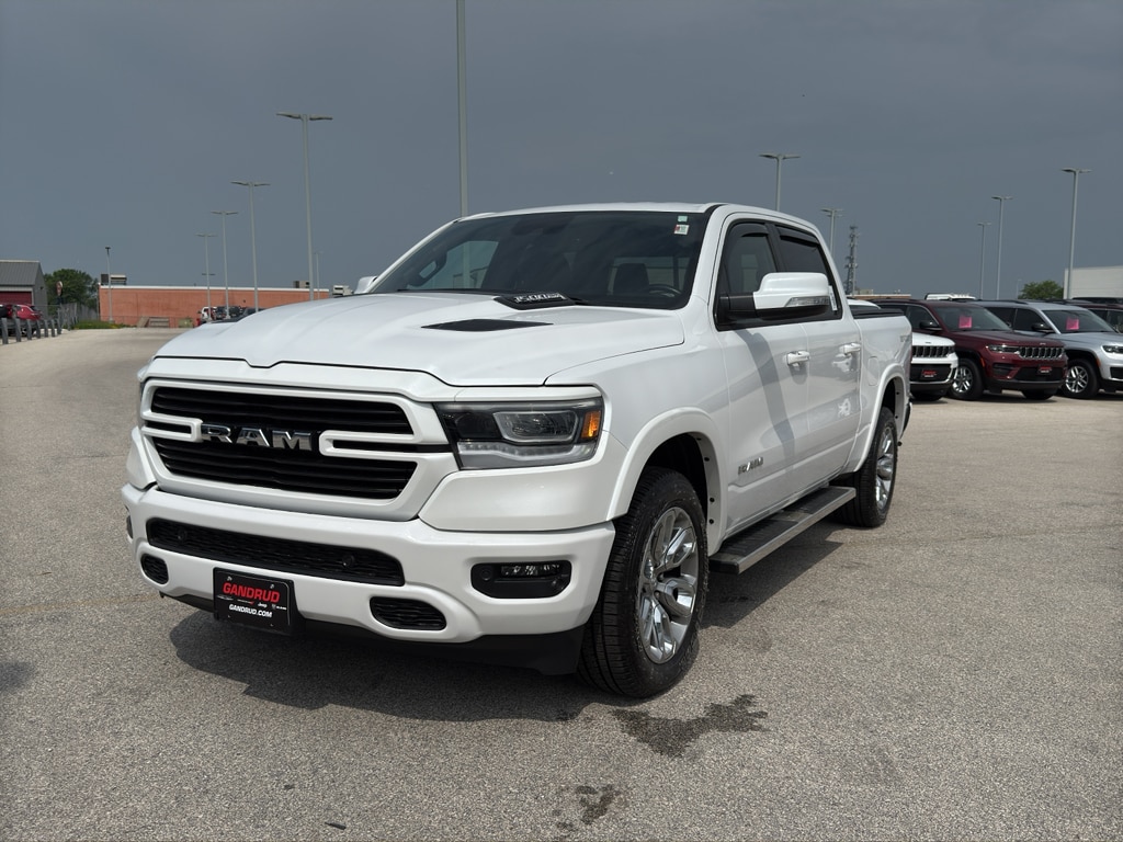 Used 2022 RAM Ram 1500 Pickup Laramie with VIN 1C6SRFJT6NN448979 for sale in Green Bay, WI