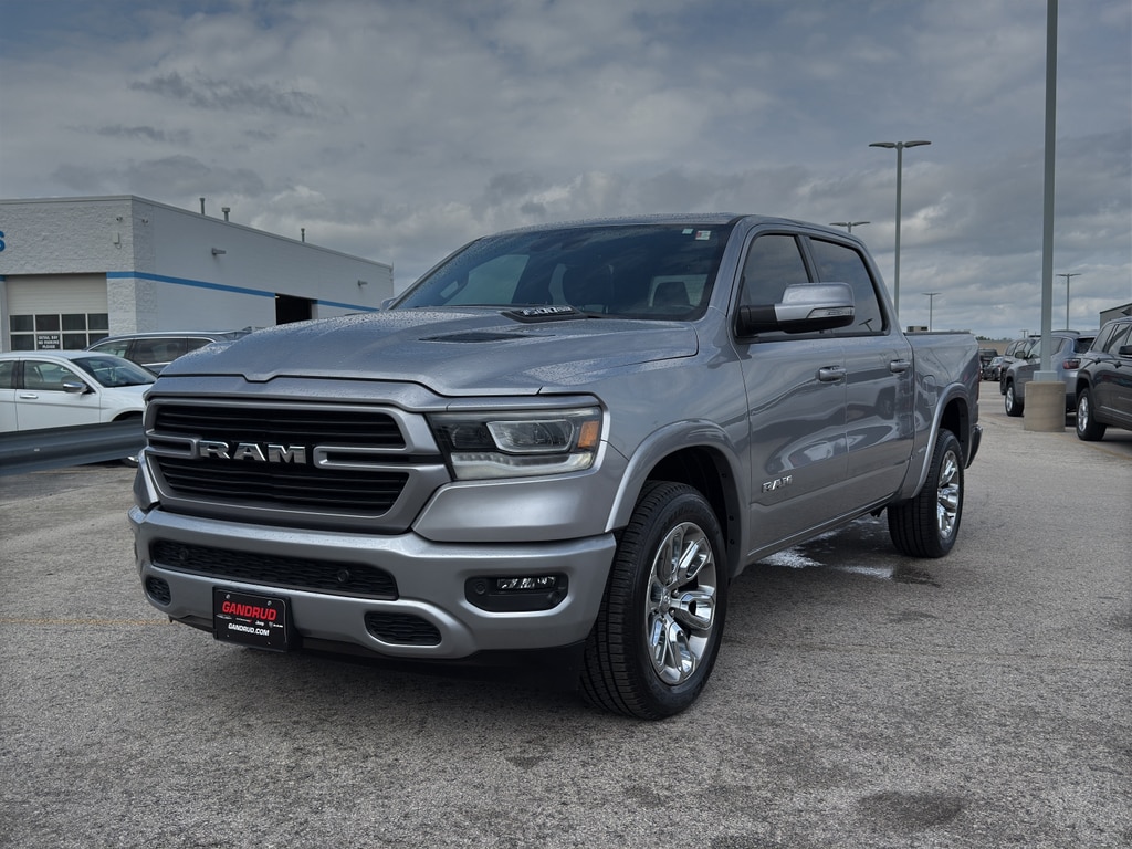 Used 2022 RAM Ram 1500 Pickup Laramie with VIN 1C6SRFJT6NN367738 for sale in Green Bay, WI