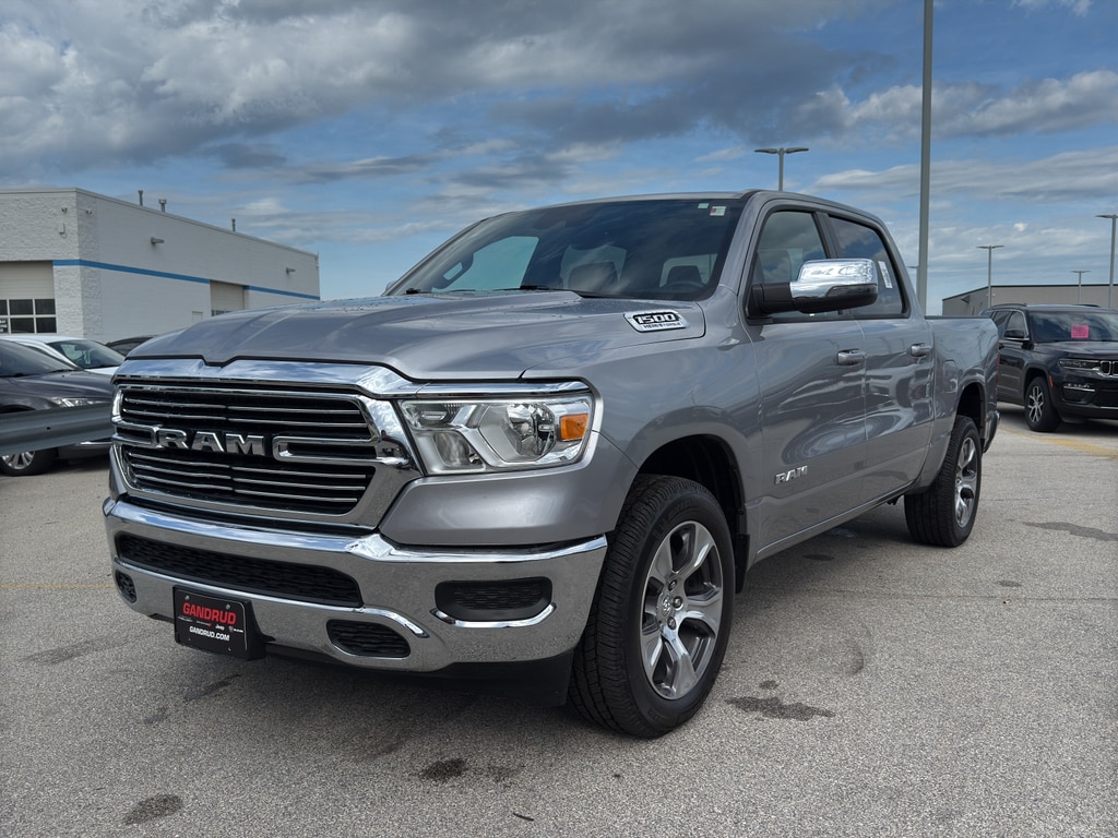Used 2023 RAM Ram 1500 Pickup Laramie with VIN 1C6SRFJT1PN616014 for sale in Green Bay, WI