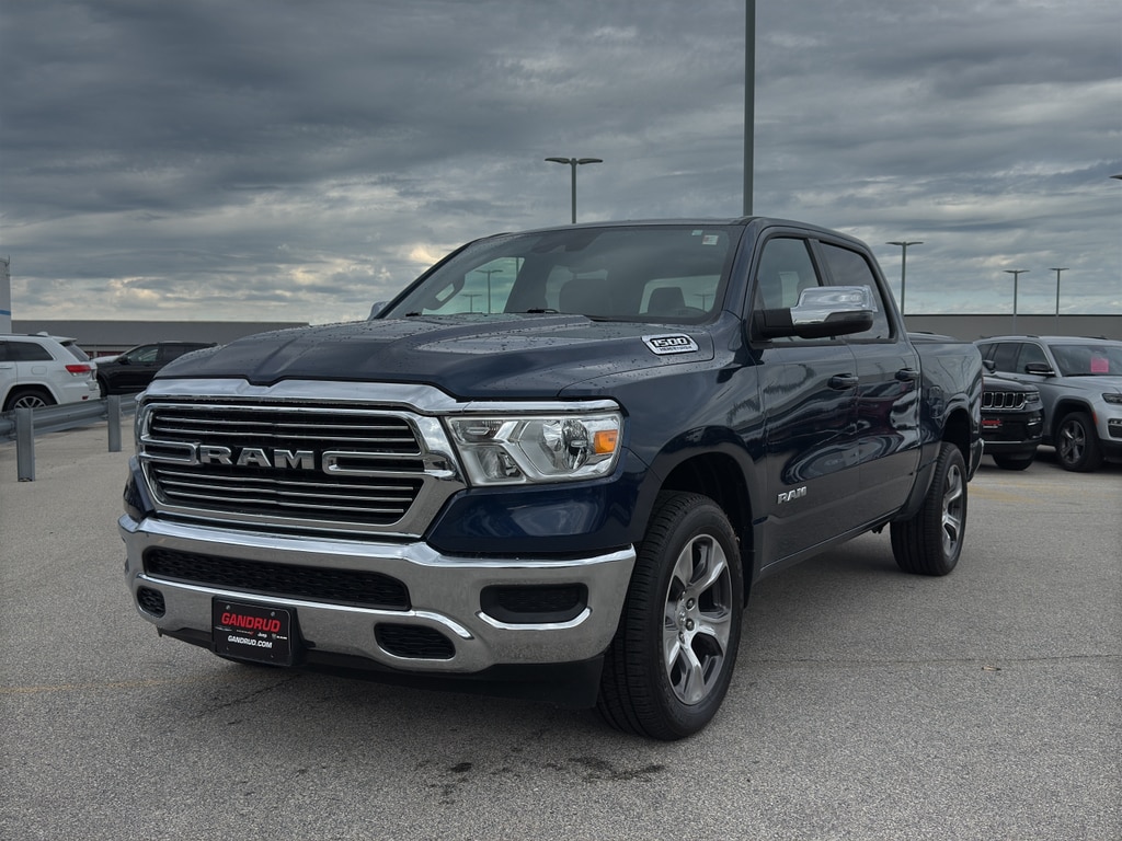 Used 2023 RAM Ram 1500 Pickup Laramie with VIN 1C6SRFJT5PN616128 for sale in Green Bay, WI