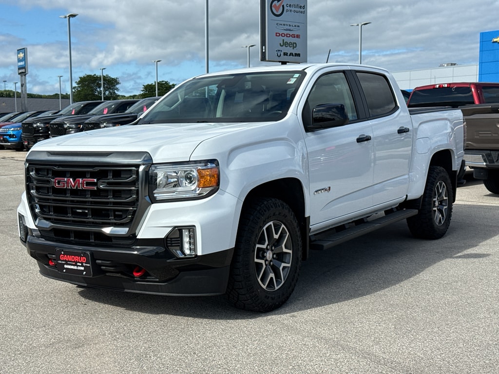Used 2021 GMC Canyon AT4 with VIN 1GTG6FENXM1123132 for sale in Green Bay, WI