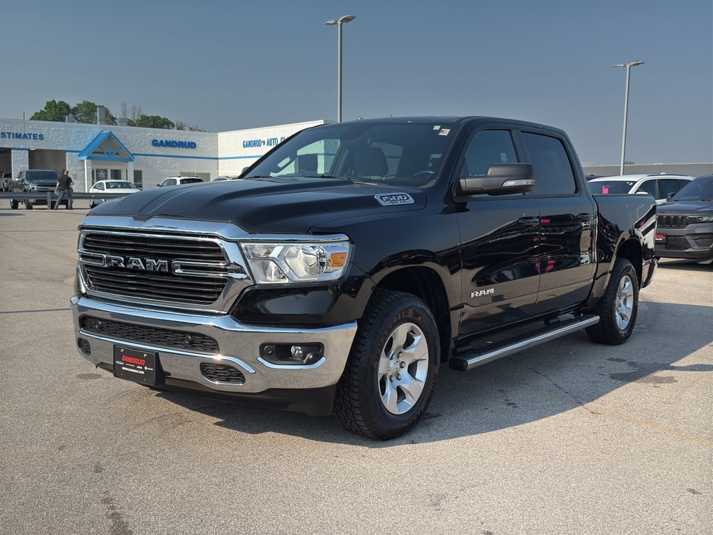 Used 2021 RAM Ram 1500 Pickup Big Horn/Lone Star with VIN 1C6SRFFT4MN722994 for sale in Green Bay, WI