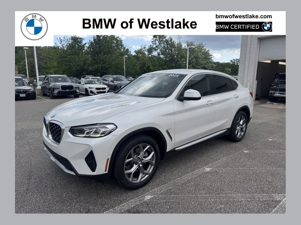 Certified 2025 BMW X4 xDrive30i SUV