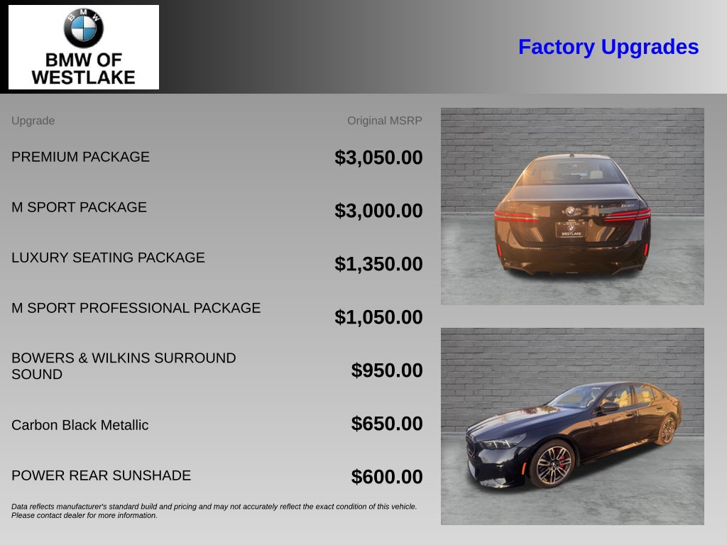 Used 2024 BMW 5 Series 540i xDrive Sedan