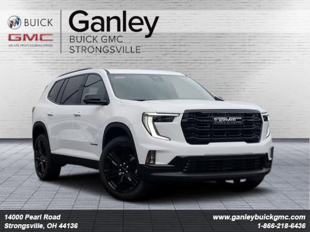 New 2026 GMC Acadia Elevation SUV
