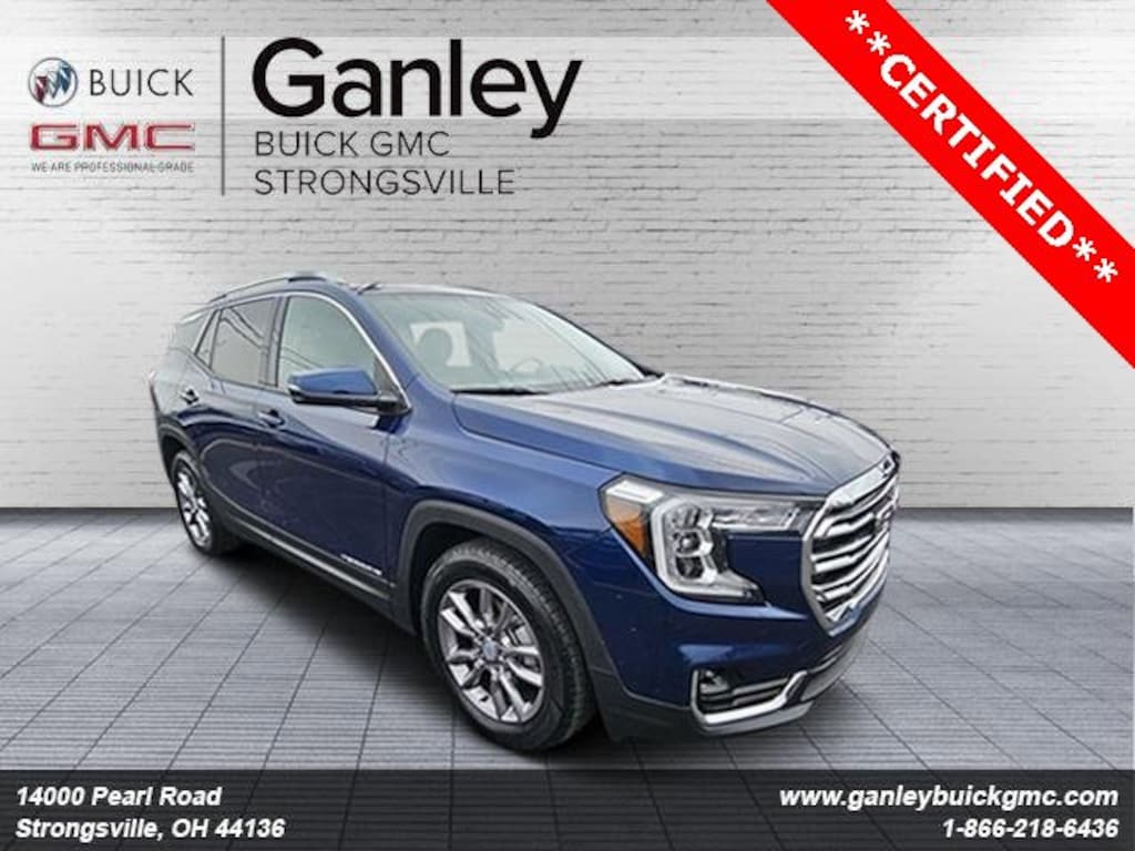 Certified 2022 GMC Terrain SLT SUV
