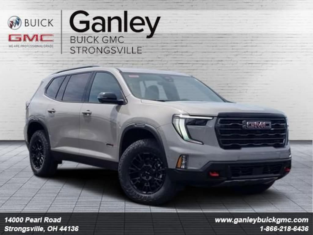 New 2026 GMC Acadia AT4 SUV