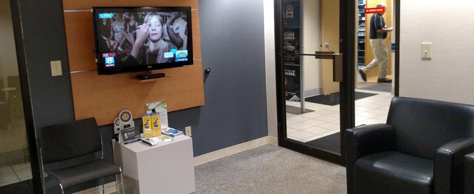 Ganley Buick GMC Service Waiting room