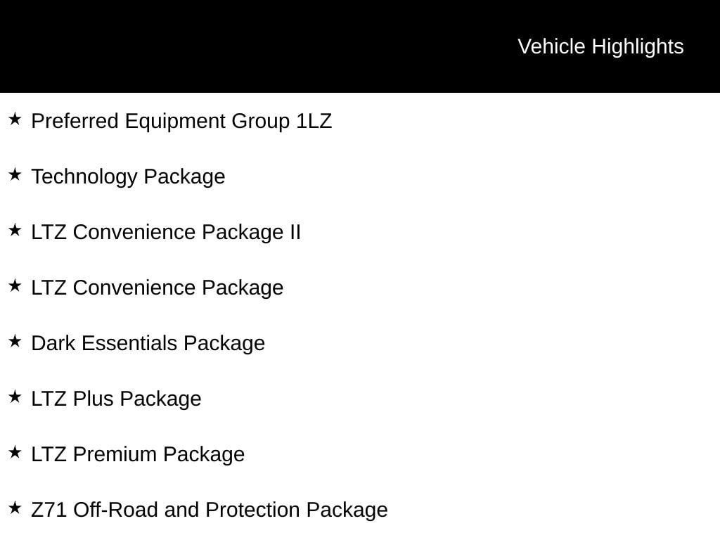 New 2026 Chevrolet Silverado 1500 LTZ Truck
