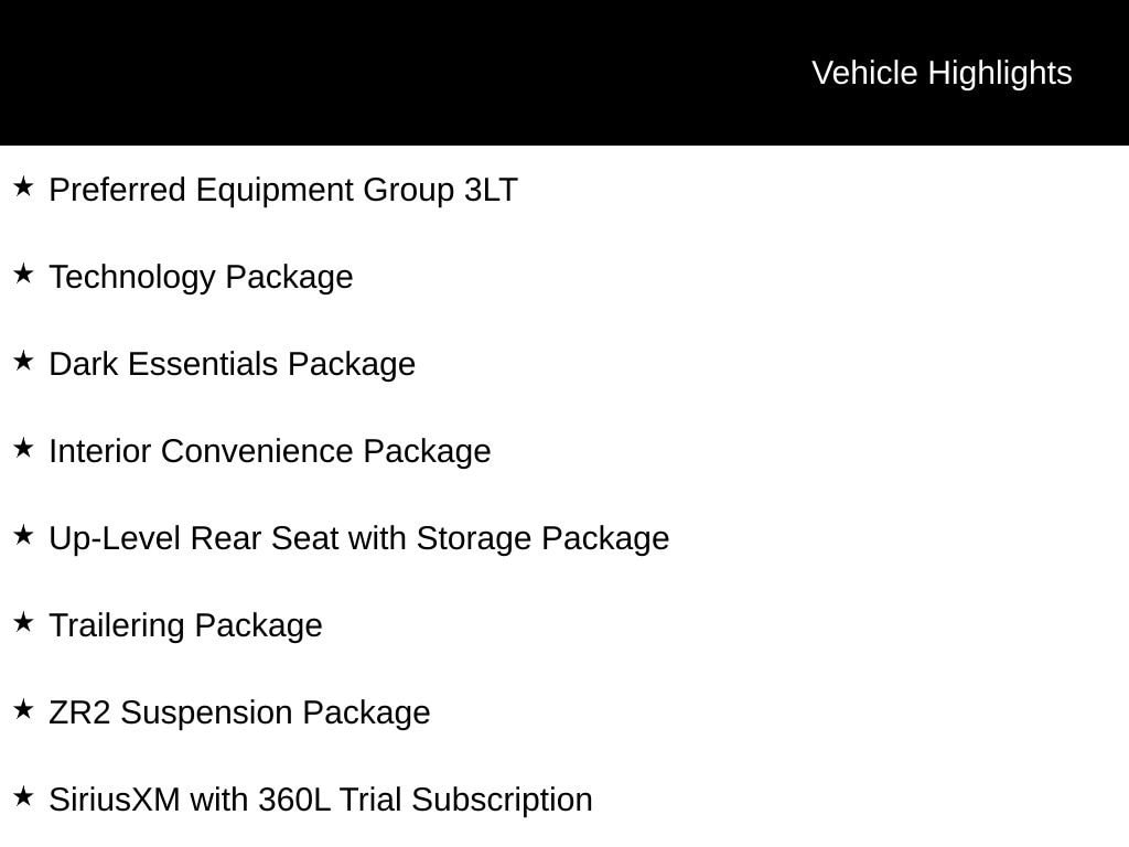 New 2026 Chevrolet Silverado 1500 ZR2 Truck