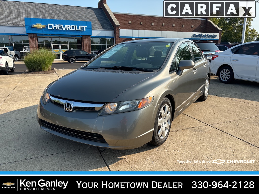 Used 2007 Honda Civic LX with VIN 1HGFA16517L085814 for sale in Aurora, OH