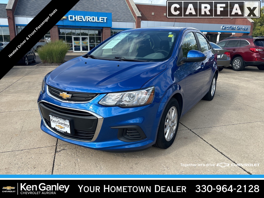 Used 2019 Chevrolet Sonic LT with VIN 1G1JD5SB4K4108503 for sale in Aurora, OH