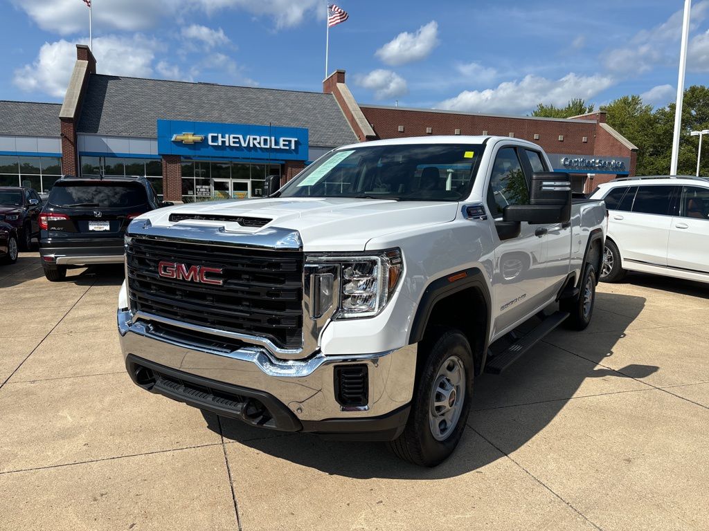 Certified 2021 GMC Sierra 2500HD Base with VIN 1GT59LE73MF242450 for sale in Aurora, OH