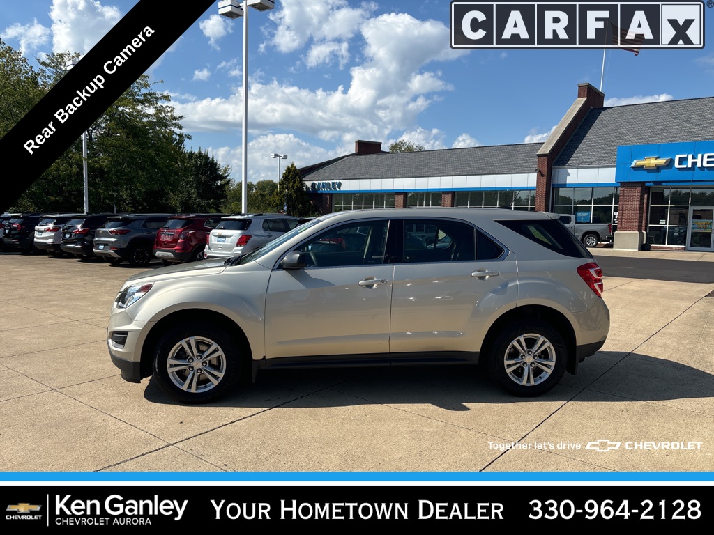 Used 2016 Chevrolet Equinox LS with VIN 2GNALBEK3G1172515 for sale in Aurora, OH