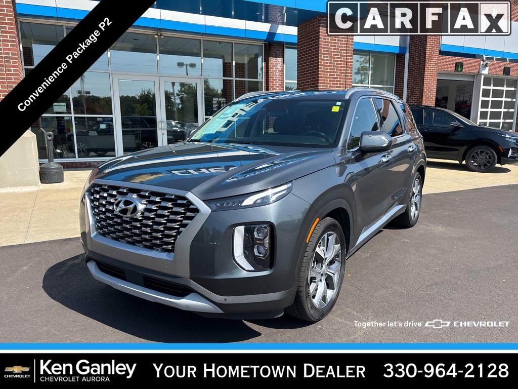 Used 2021 Hyundai Palisade SEL with VIN KM8R3DHE5MU246588 for sale in Aurora, OH