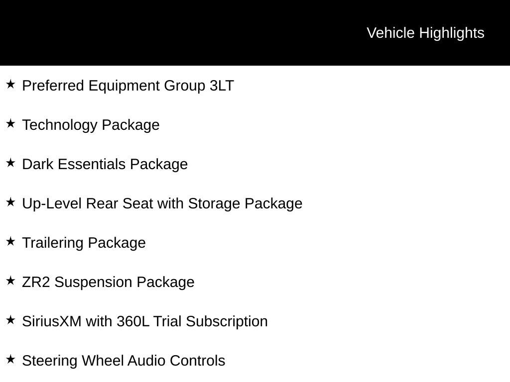 New 2026 Chevrolet Silverado 1500 ZR2 Truck