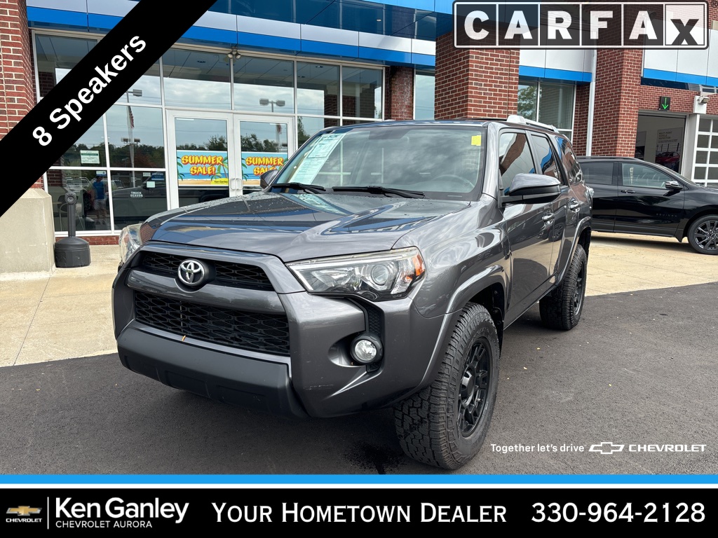 Used 2015 Toyota 4Runner SR5 with VIN JTEBU5JR7F5209394 for sale in Aurora, OH