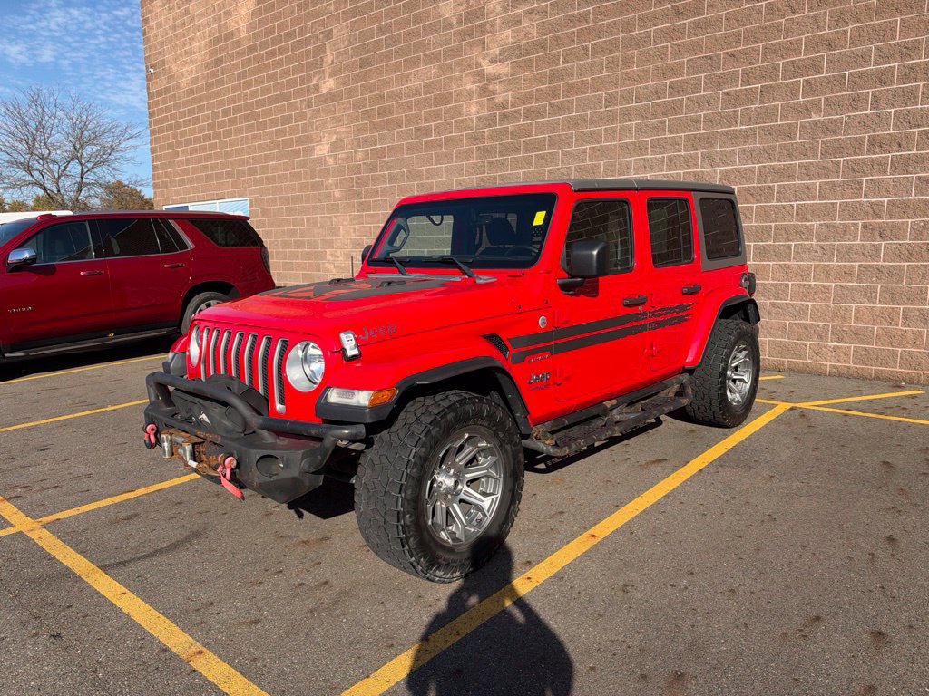 Used 2019 Jeep Wrangler Unlimited Sahara 4x4 SUV