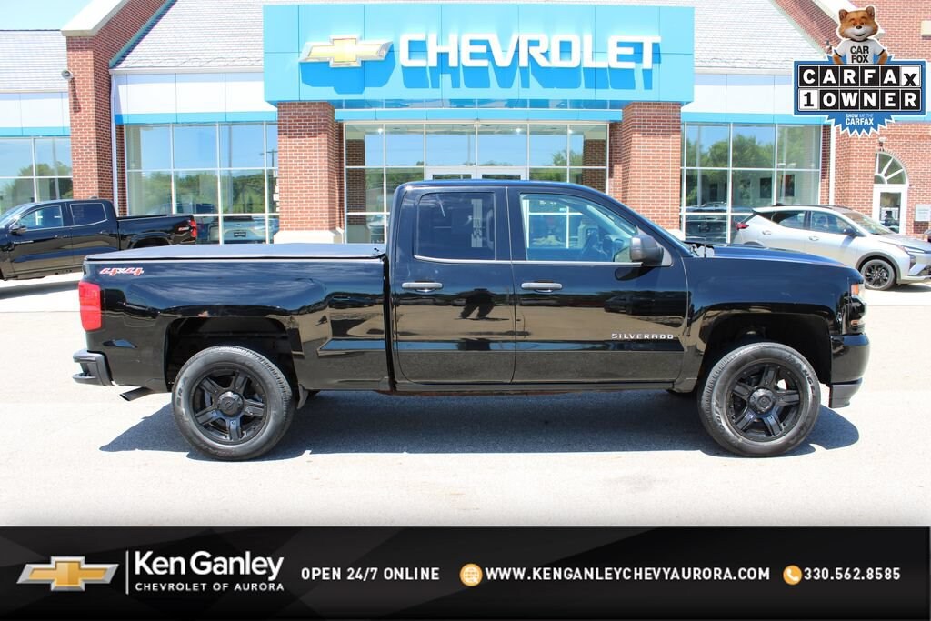 Used 2017 Chevrolet Silverado 1500 Custom Truck Double Cab