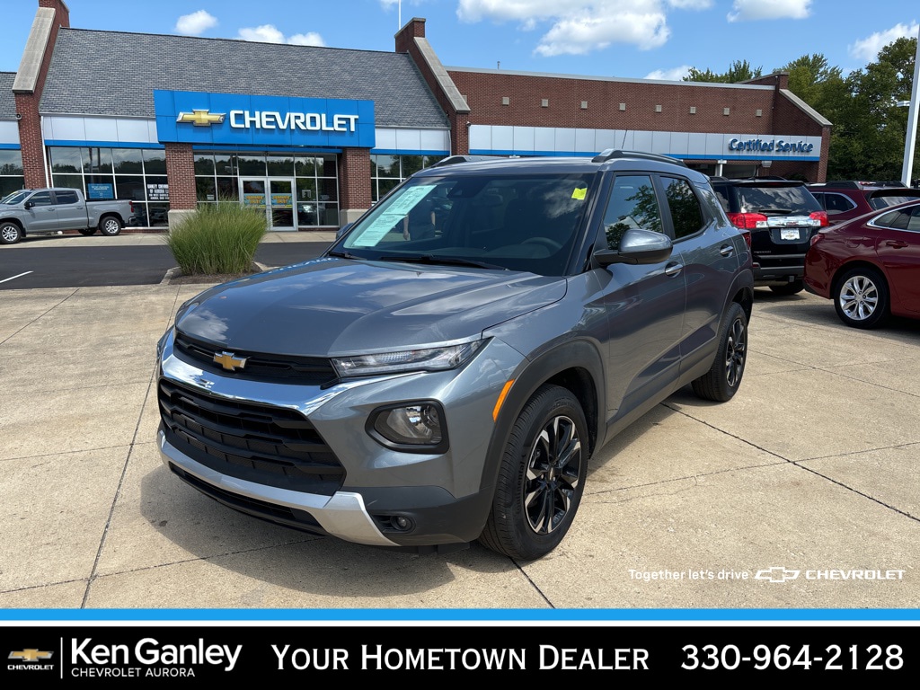 Certified 2022 Chevrolet Trailblazer LT with VIN KL79MPSL0NB030801 for sale in Aurora, OH