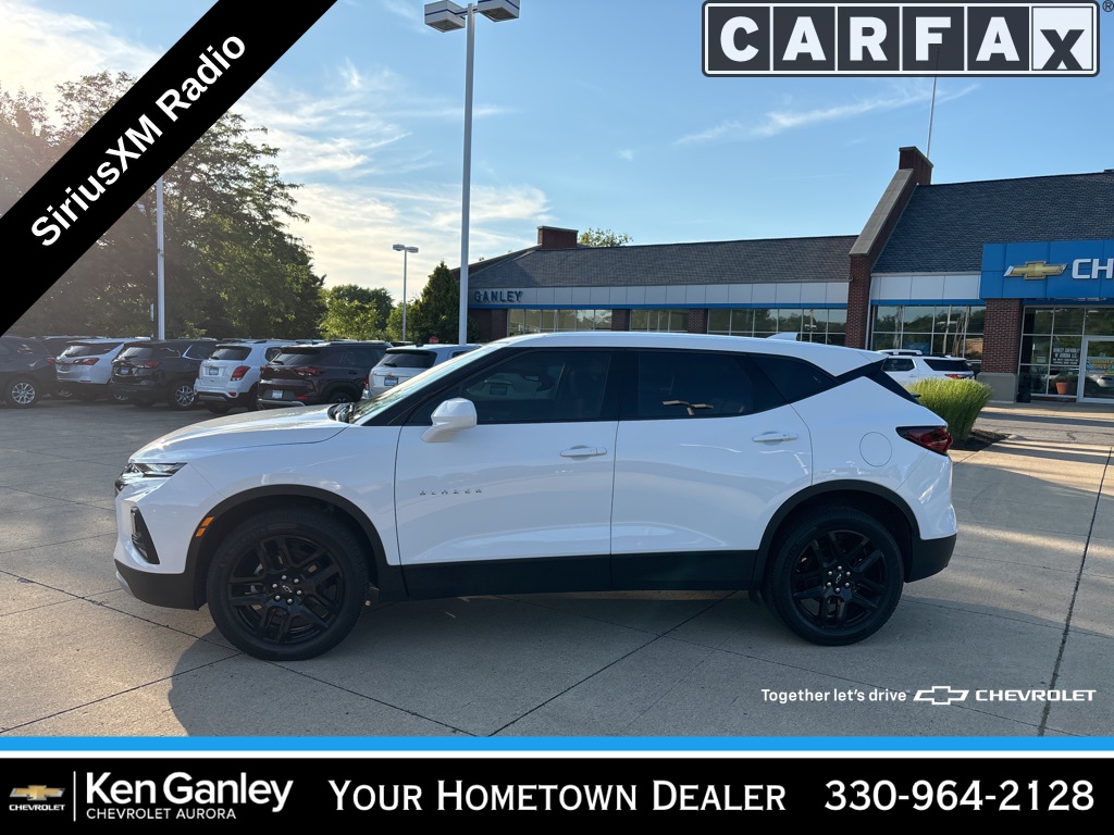 Used 2020 Chevrolet Blazer 1LT with VIN 3GNKBBRA2LS668297 for sale in Aurora, OH