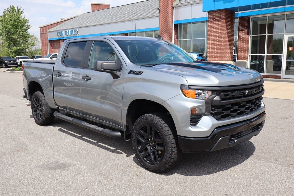 Used 2024 Chevrolet Silverado 1500 Custom Trail Boss Truck Crew Cab