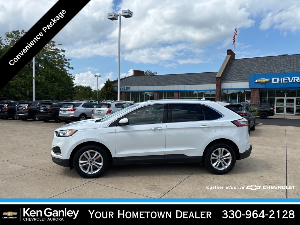 Used 2019 Ford Edge SEL with VIN 2FMPK4J95KBB67934 for sale in Aurora, OH