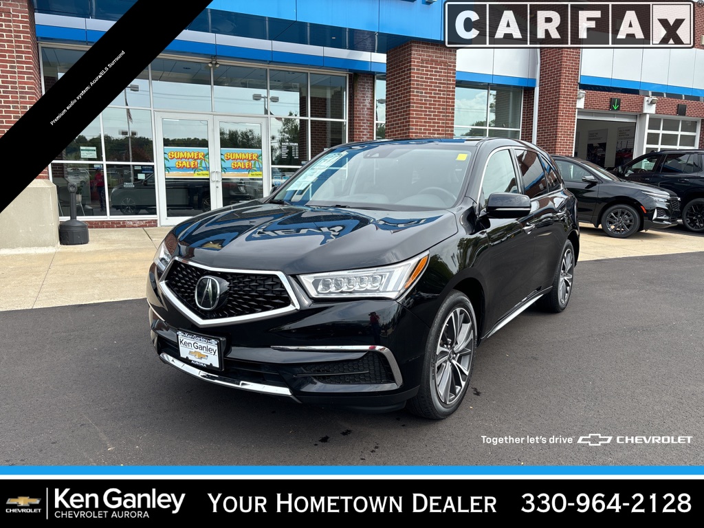 Used 2020 Acura MDX Technology Package with VIN 5J8YD4H50LL040016 for sale in Aurora, OH