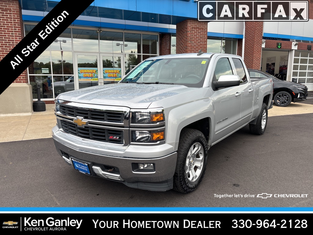 Used 2015 Chevrolet Silverado 1500 2LT with VIN 1GCVKREC8FZ421590 for sale in Aurora, OH