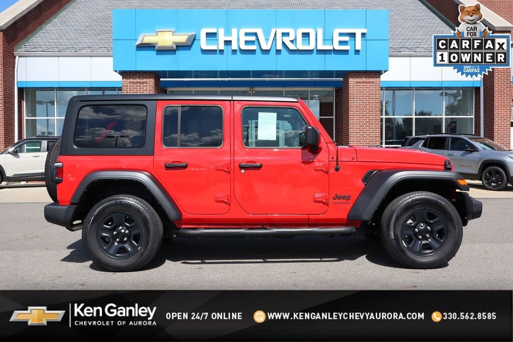 Used 2022 Jeep Wrangler Unlimited Sport SUV