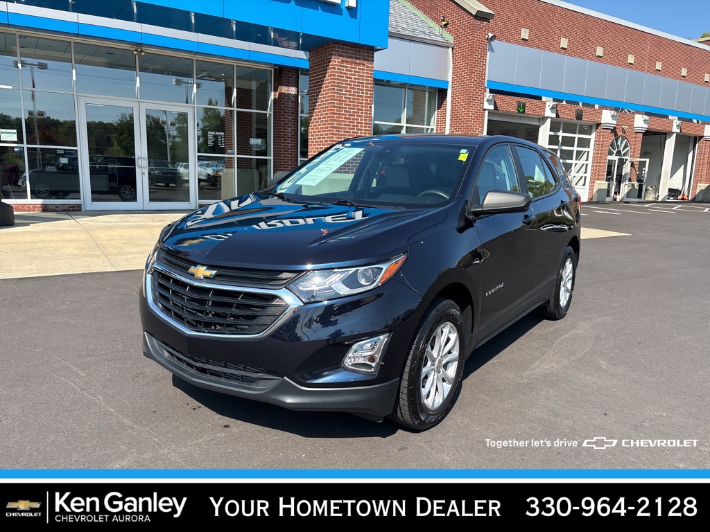 Certified 2021 Chevrolet Equinox LS with VIN 3GNAXSEV6MS133321 for sale in Aurora, OH