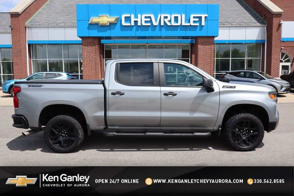 Used 2024 Chevrolet Silverado 1500 Custom Trail Boss Truck Crew Cab