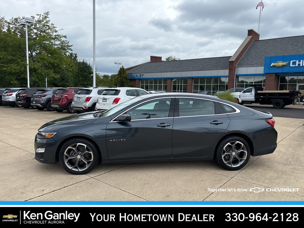 Certified 2021 Chevrolet Malibu 1LT with VIN 1G1ZD5ST9MF077977 for sale in Aurora, OH