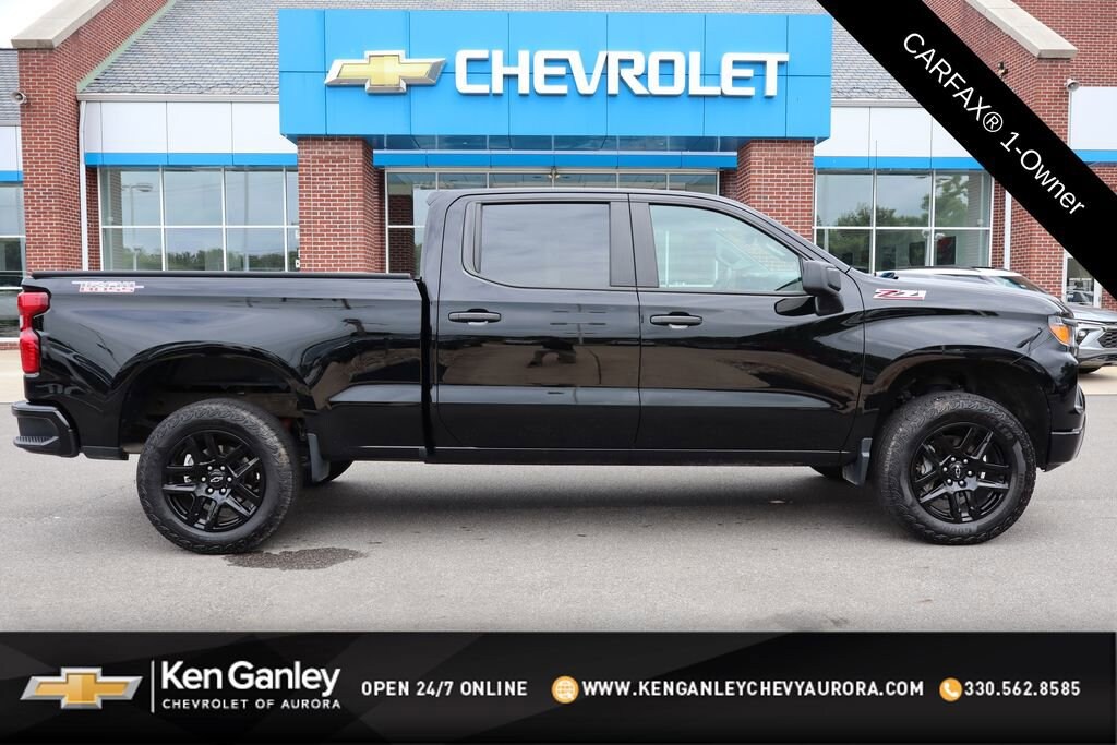 Used 2022 Chevrolet Silverado 1500 Custom Trail Boss Truck Crew Cab