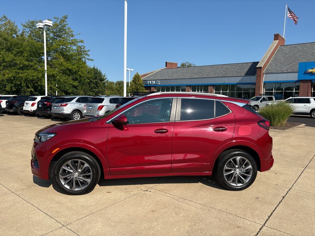 Certified 2021 Buick Encore GX Select with VIN KL4MMESL6MB135532 for sale in Aurora, OH