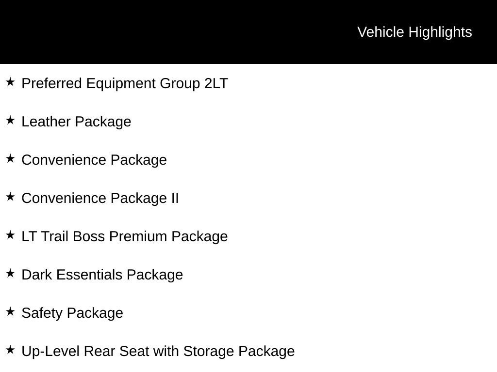 New 2026 Chevrolet Silverado 1500 LT Trail Boss Truck