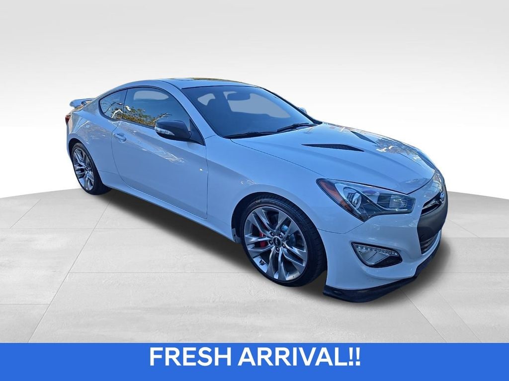 Used 2015 Hyundai Genesis Coupe 3.8L Ultimate 3.8L Man Ultimate w/Tan Seats