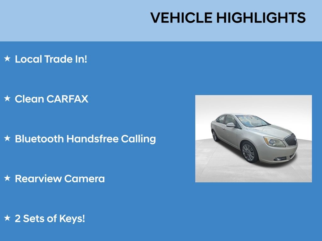 Used 2013 Buick Verano 1SD with VIN 1G4PP5SK2D4191727 for sale in Parma, OH