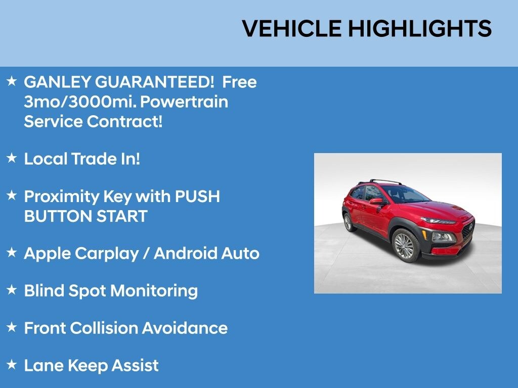 Used 2020 Hyundai Kona SEL SEL Auto AWD
