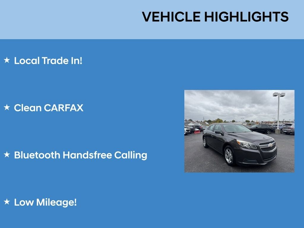 Used 2013 Chevrolet Malibu LS Sedan