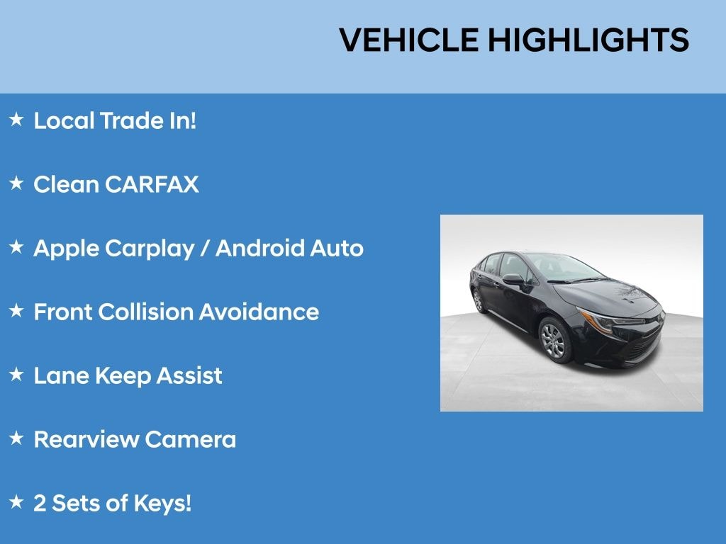 Used 2023 Toyota Corolla LE LE CVT