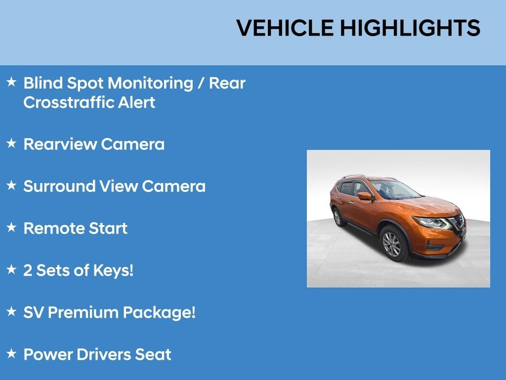 Used 2017 Nissan Rogue SV AWD SV