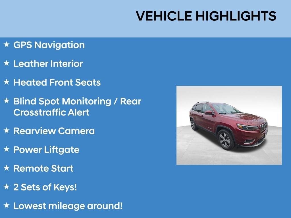 Used 2019 Jeep Cherokee Limited Limited 4x4