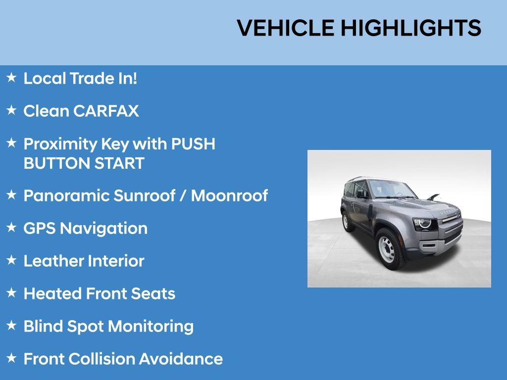 Used 2022 Land Rover Defender S with VIN SALEJ6RX4N2074127 for sale in Parma, OH